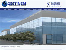 Tablet Screenshot of gestinem.com